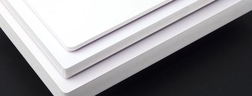 White Co-extrusion PVC foam board